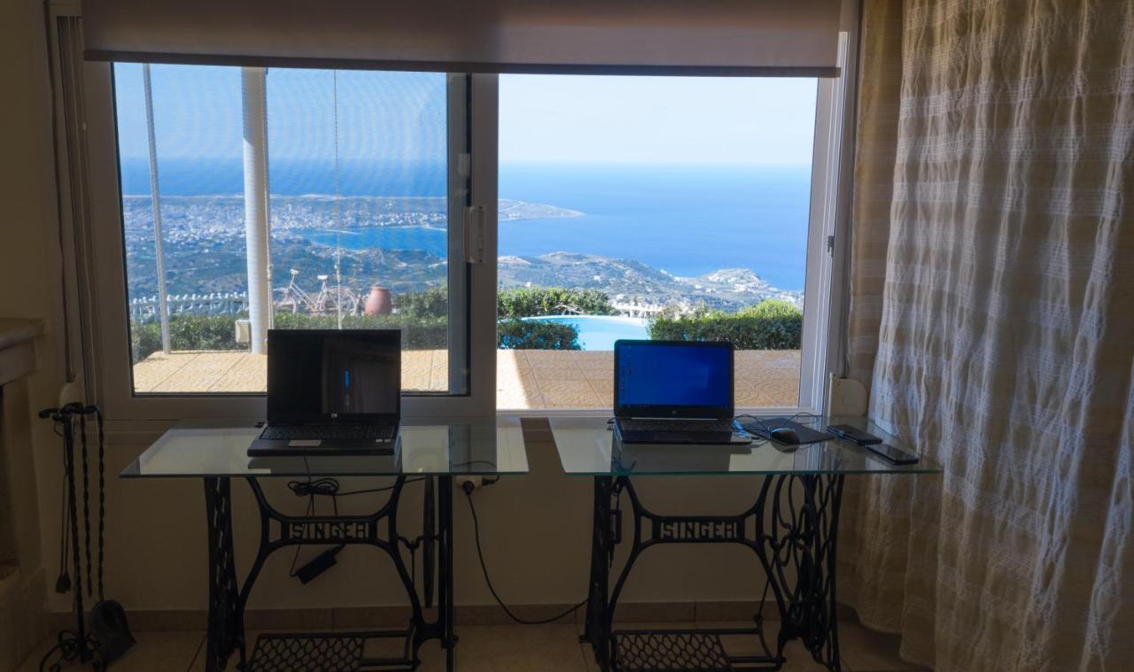 Athor Villa Sitia  Exteriör bild